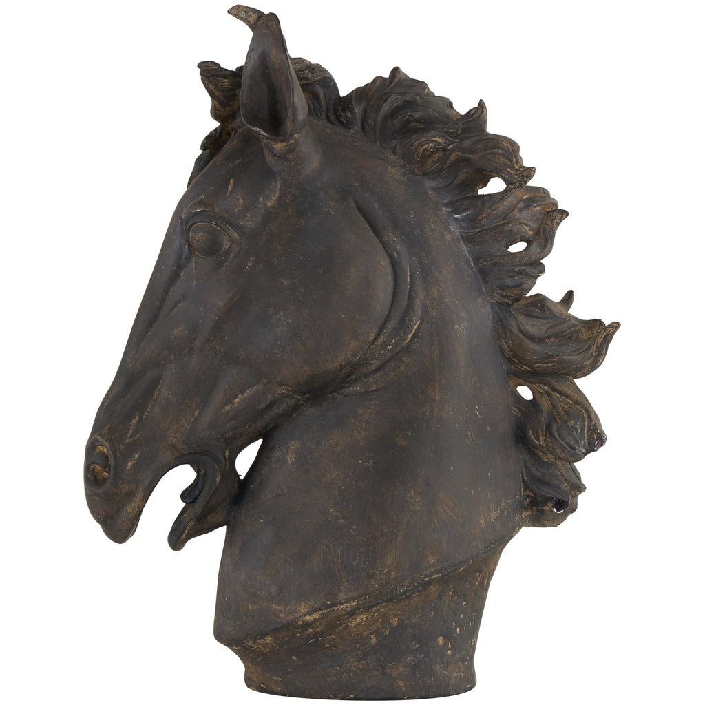 Polystone Horse Decorative Sculpture Home Decor Statue