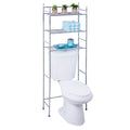 Honey-Can-Do BTH-05079 3-Tier Metal Bathroom Shelf Space Saver 9.45 x 22.83 x 59.84 Chrome