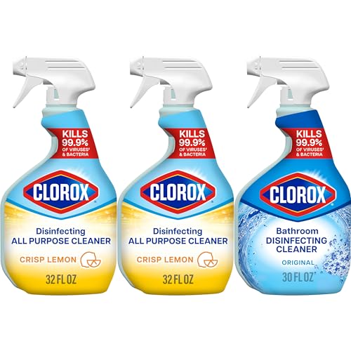 Clorox Disinfecting All-Purpose Cleaner 32 Oz and Disinfecting cleaner pack of 3