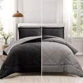 Comforter Set 7 Pieces Bed in a Bag Full/Queen Reversible Bed Set